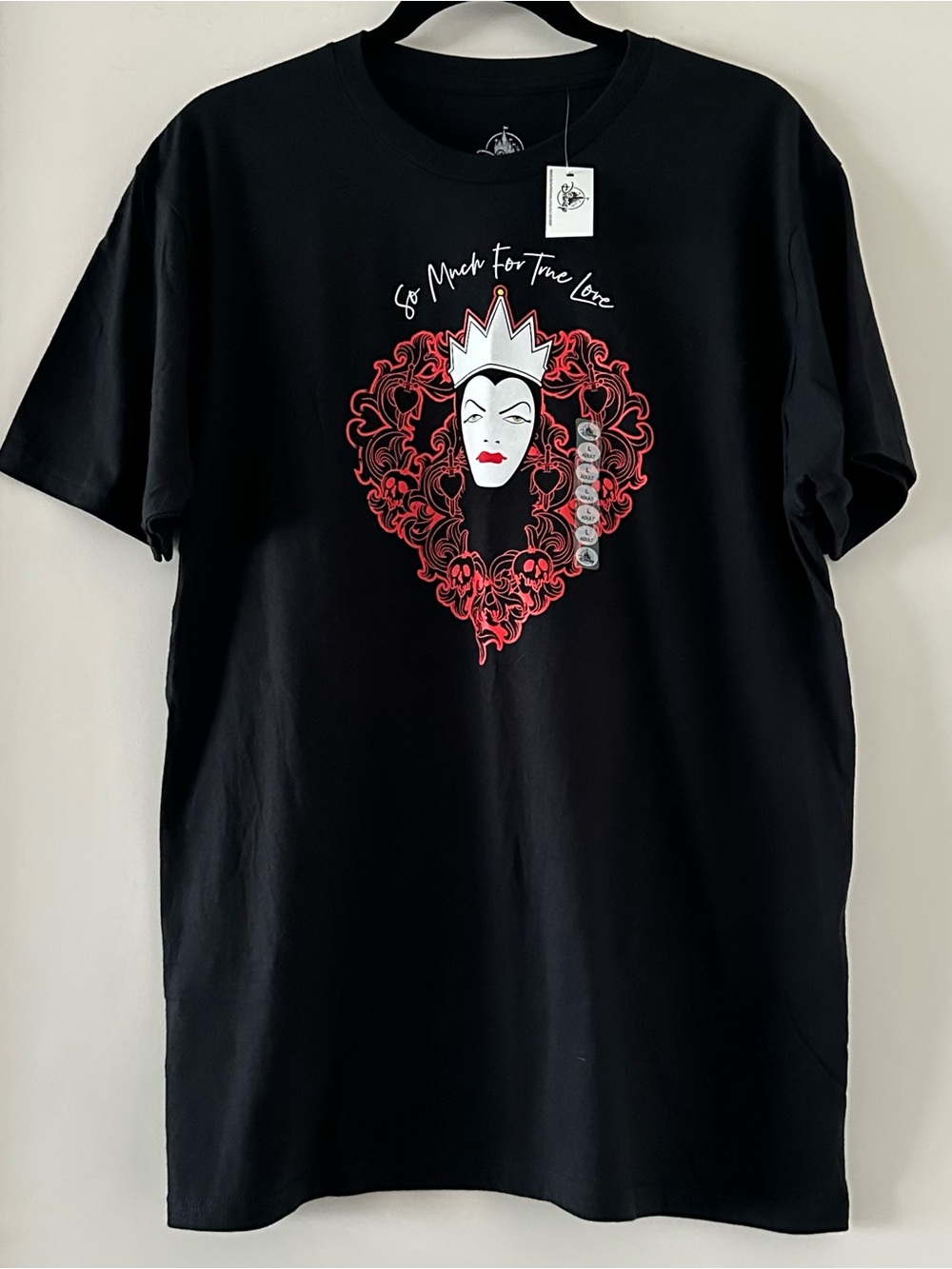 Disney Black and Red Evil Queen - So Much For True Love Graphic Tee